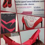 scarpe rosse contro la violenza sulle donne