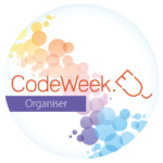 colori e scritta Code Week